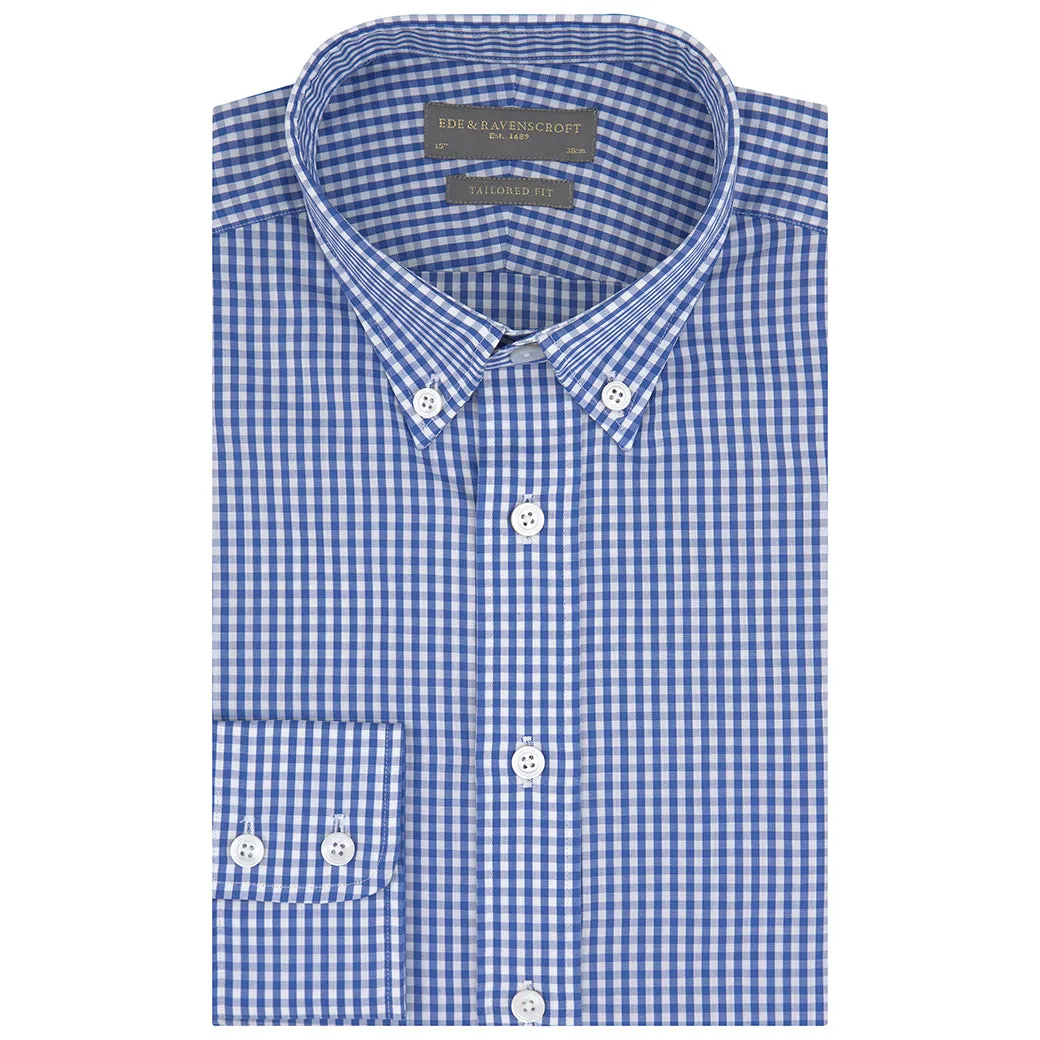 Alvin Navy and White Shirt