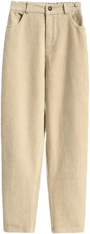 Autumn Winter Harem Pants for Women, Streetwear Casual Loose Long Trousers, Female Elastic High Waist Pants
