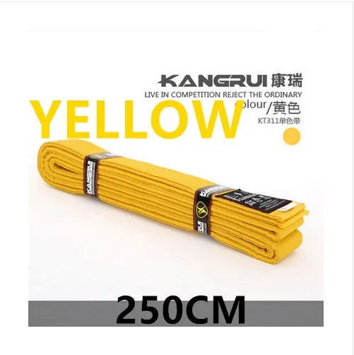 Belt, colourful, white yellow red green black, professional level, Martial Arts, Judo 2.5M