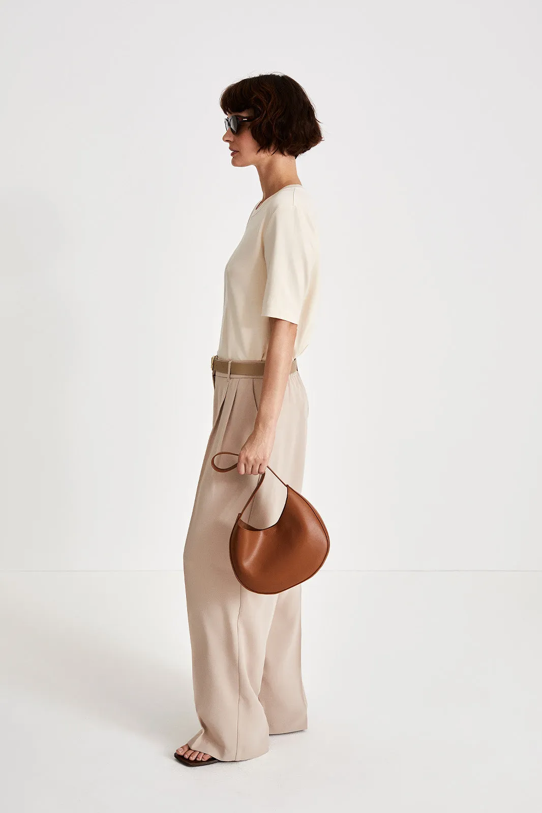 BORE TROUSERS- CREAM