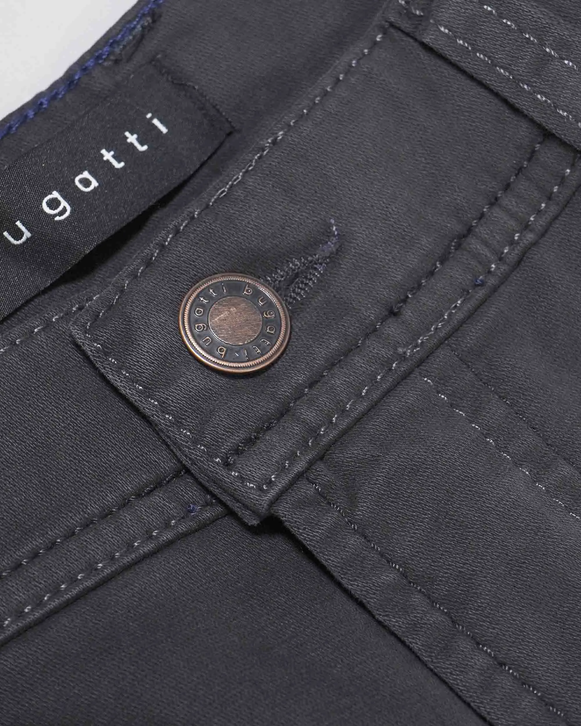 Bugatti 5-Pocket Chinos - Grey