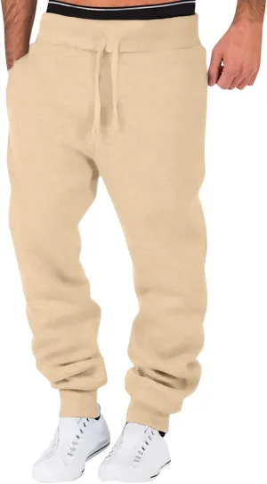 Cargo Sweatpants for Men Big and Tall Joggers Lounge Pants with Pockets Men's Jogger Sweatpants Mens Sweatpants Cargo