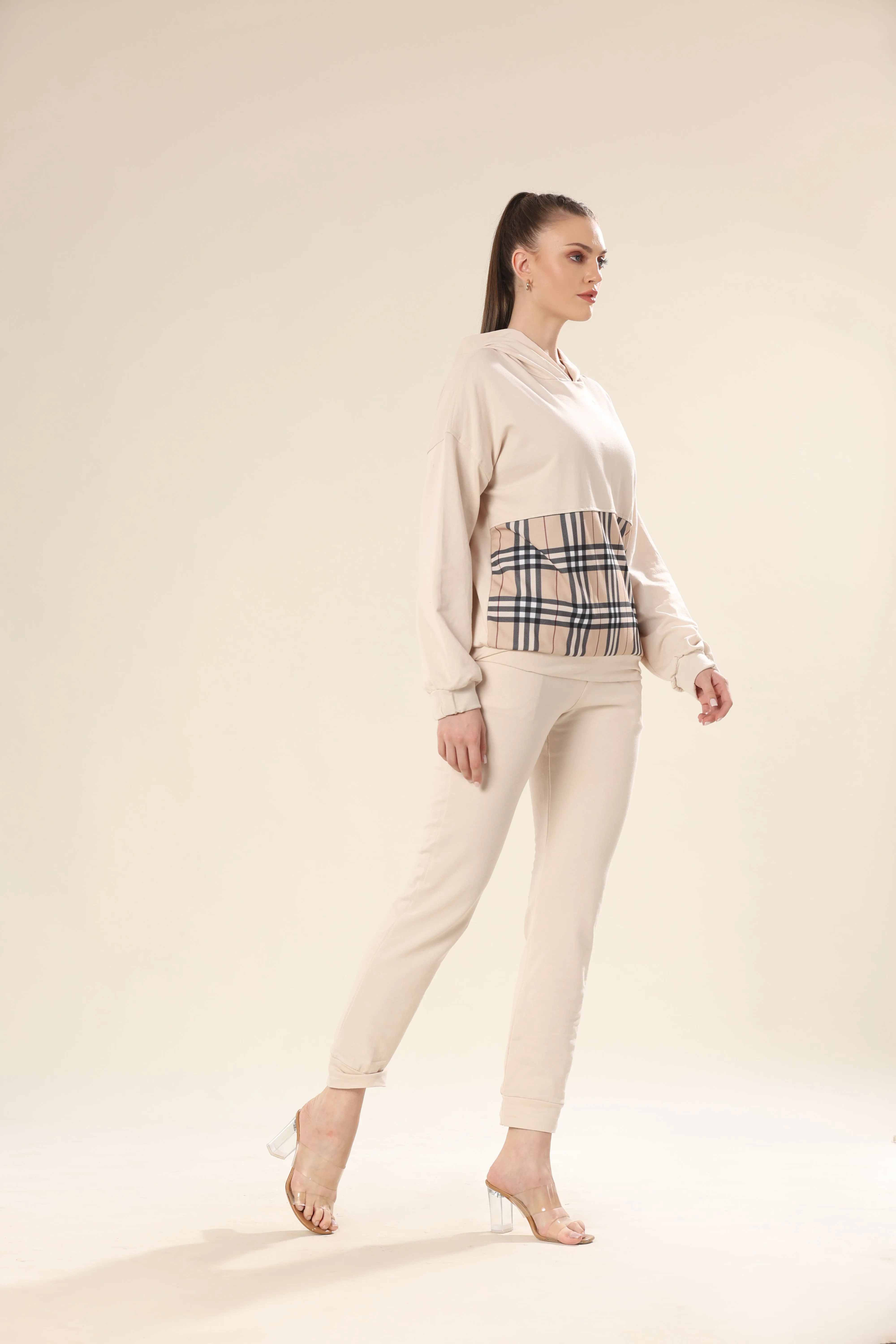 Checkered Comfort Track Suit