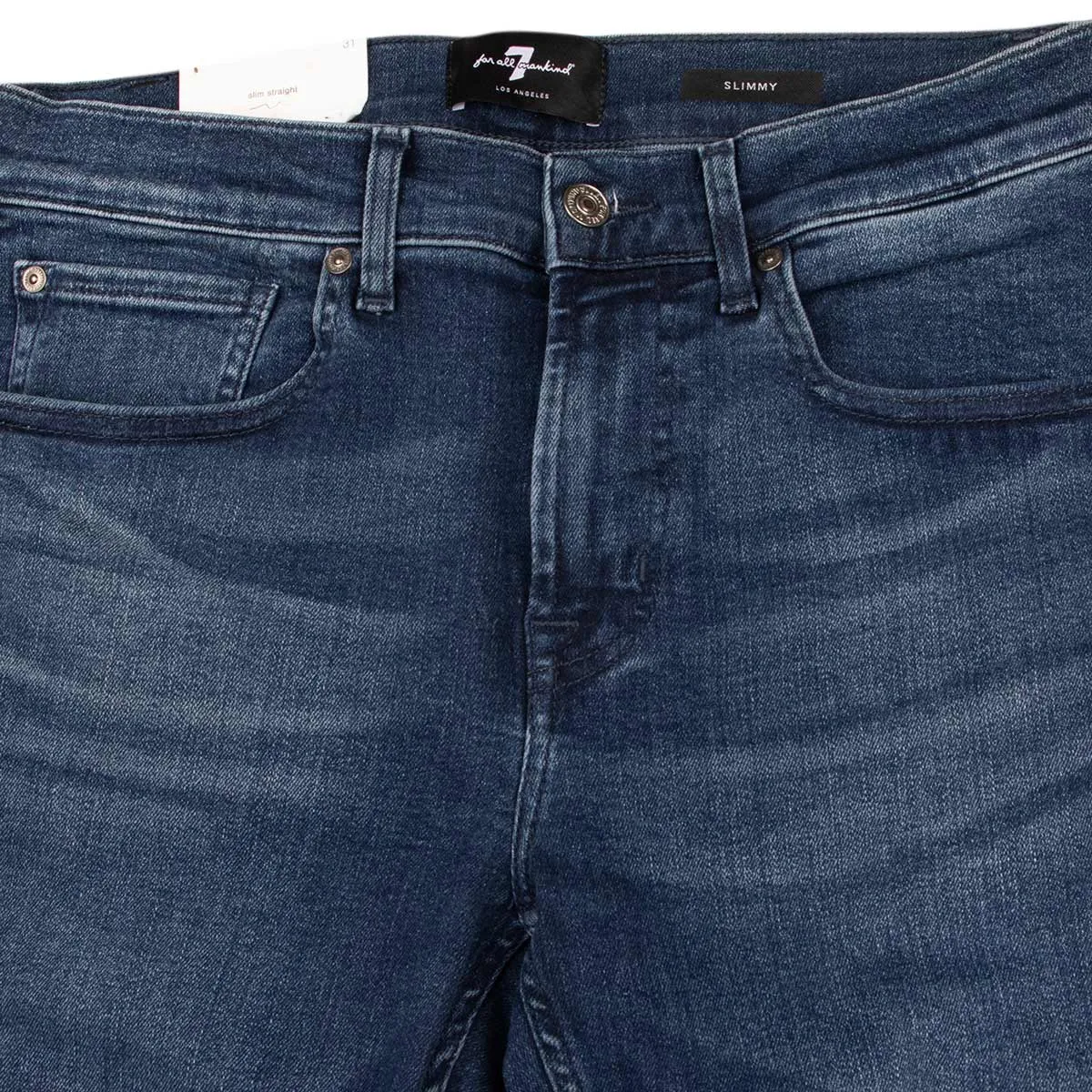 Dark Blue Slimmy Stretch Tek Rebus Jeans
