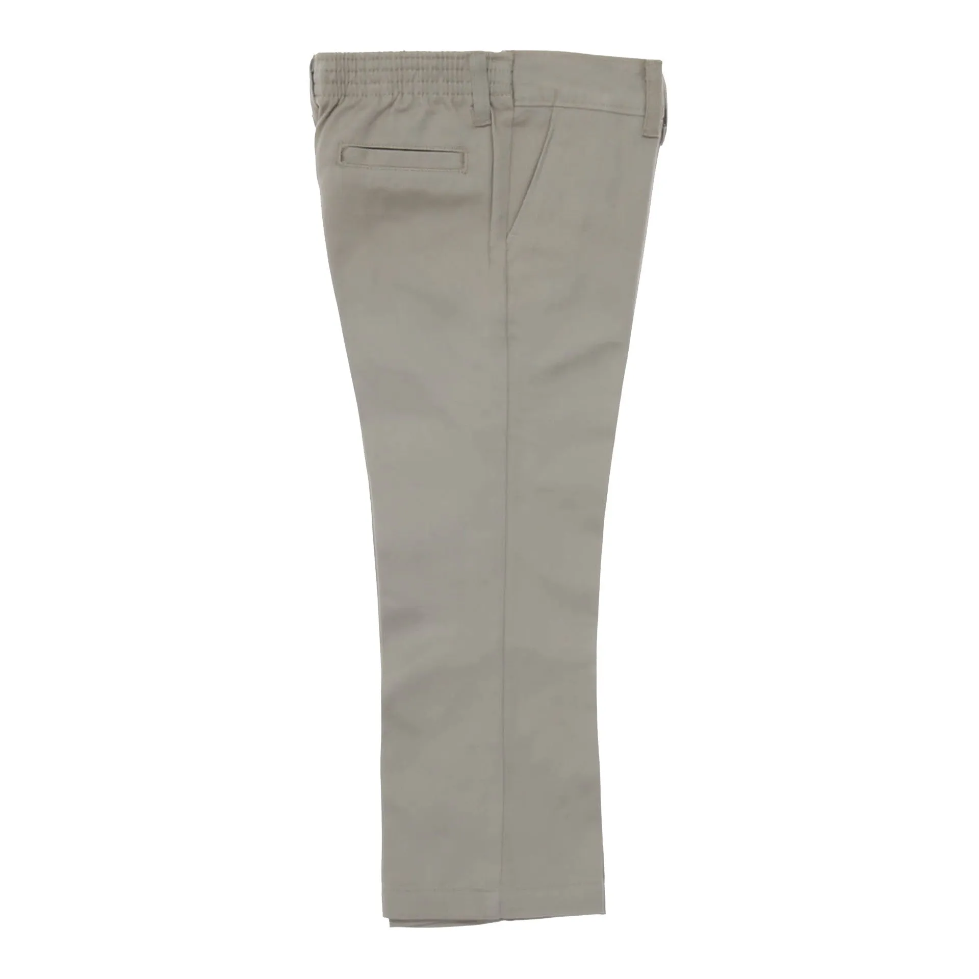 Dickies Girls Flat Front Pant (4-6) - Khaki