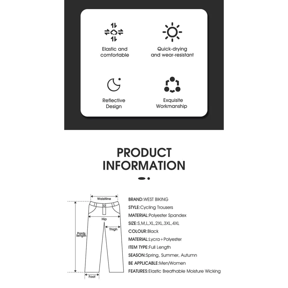 Elastic Waist with Button Design Comfortable Reflective Mens Trouser