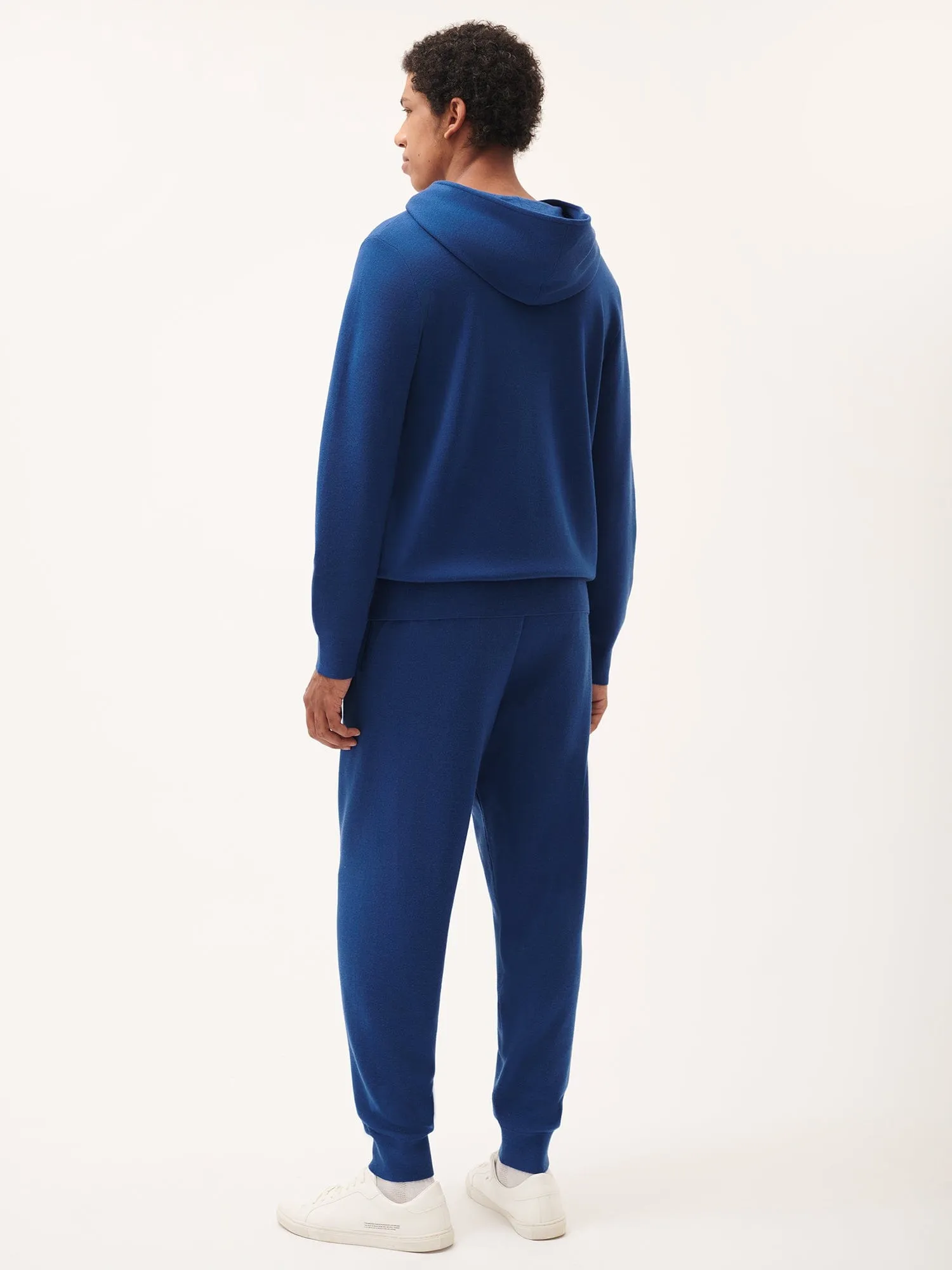Mens DNA Regenerative Merino Wool Track Pantsearth blue