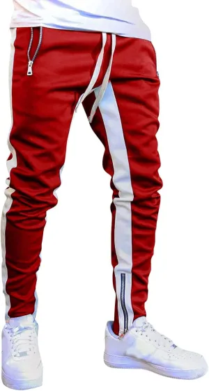 Mens Hiking Outdoor Recreation Pants Fleece Sweat Pants Mens Baggy Pants Joggers with Pockets Mens Sweatpants Fleece