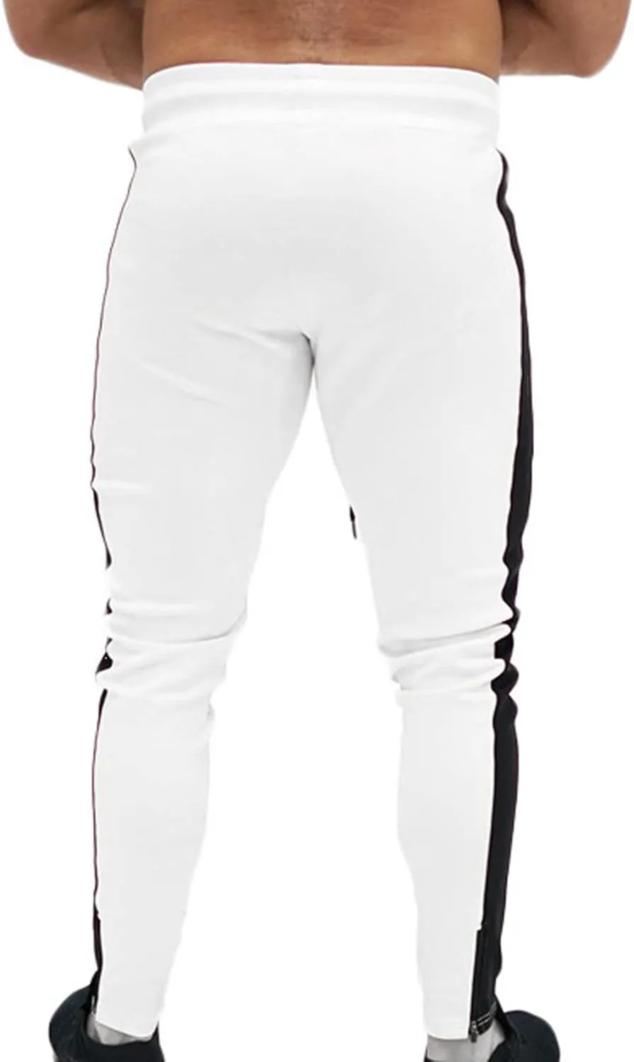 Mens Hiking Outdoor Recreation Pants Thigh Mesh Gym Jogger Pants with Zipper Pockets Mens Sweatpants Men Pants Casual