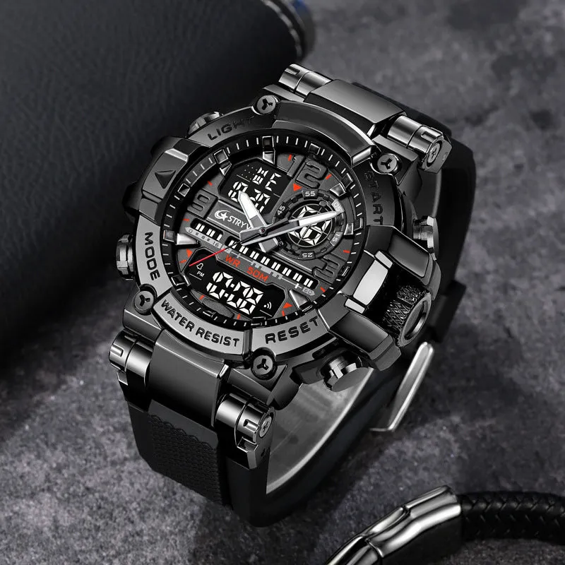 Men's Sports Outdoor Waterproof Tactical Watch