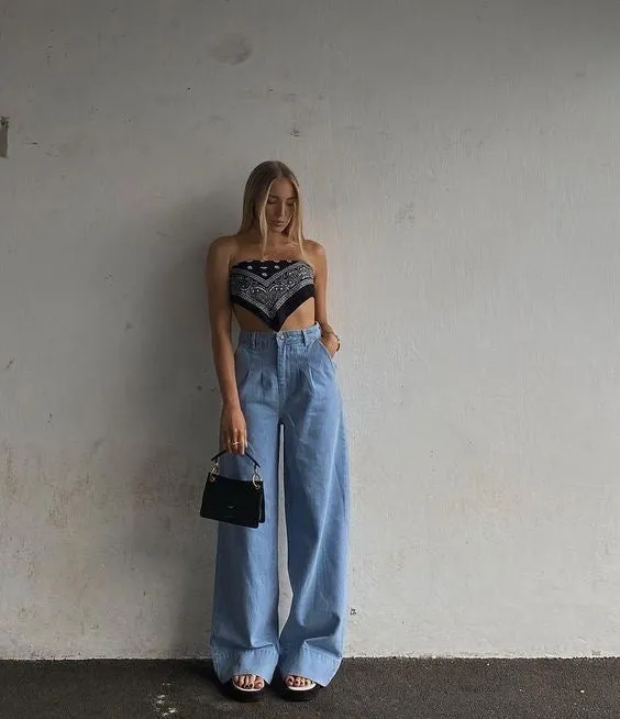 NEW LOOK WIDE LEG JEANS