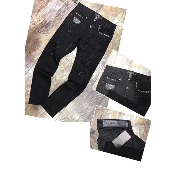 Philipp Plein distressed  Jeans Trouser