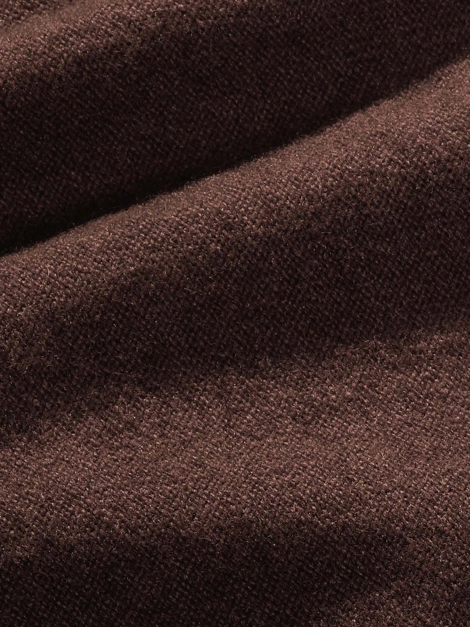 Recycled Cashmere Track Pants—chestnut brown