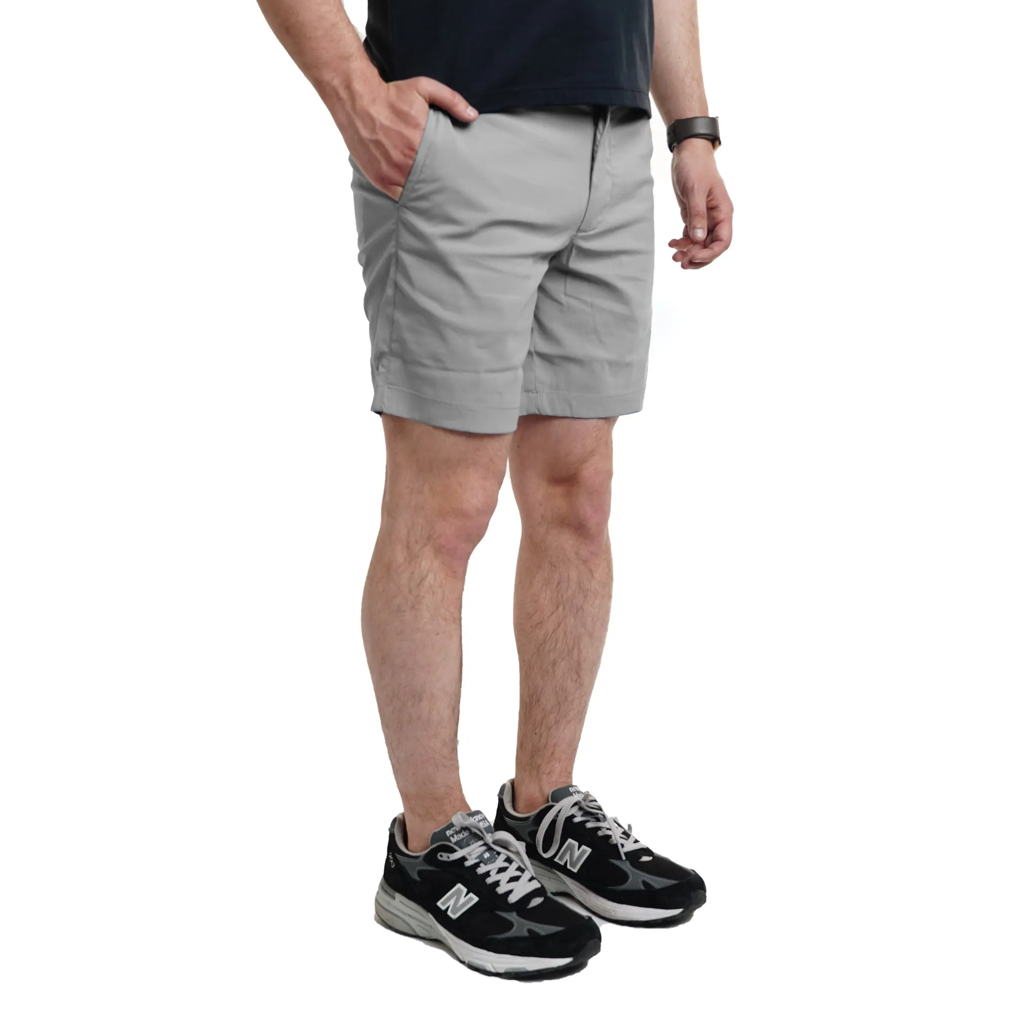 Tech Shorts - Light Grey