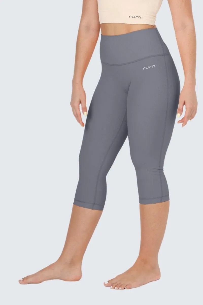 W Sun Rib Pants 17" - Stone