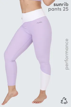 W SunRib Line Pants 25" - Orchid